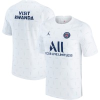 Футболка Paris Saint-Germain Jordan Brand 2021/2022 Pre-Match Performance - White