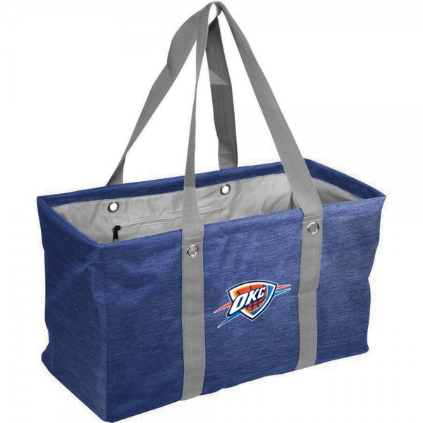 Oklahoma City Thunder Crosshatch Picnic Caddy Tote Bag