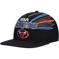 Бейсболка Chicago Bulls Mitchell & Ness Hardwood Classics 1998 NBA Champions - Black