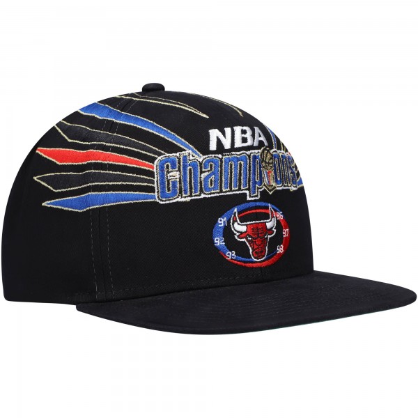 Бейсболка Chicago Bulls Mitchell & Ness Hardwood Classics 1998 NBA Champions - Black