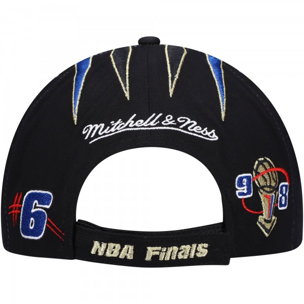 Бейсболка Chicago Bulls Mitchell & Ness Hardwood Classics 1998 NBA Champions - Black