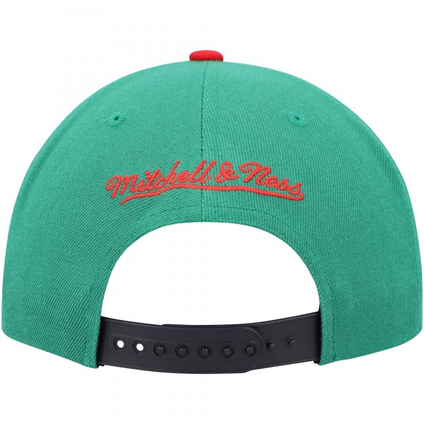 Бейсболка Chicago Bulls Mitchell & Ness Day One - Black/Green