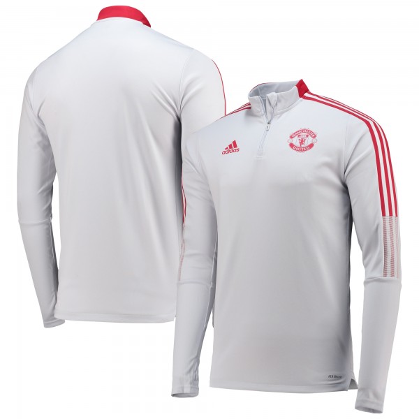 Manchester United adidas AEROREADY 2021/22 Coaches Training - Gray