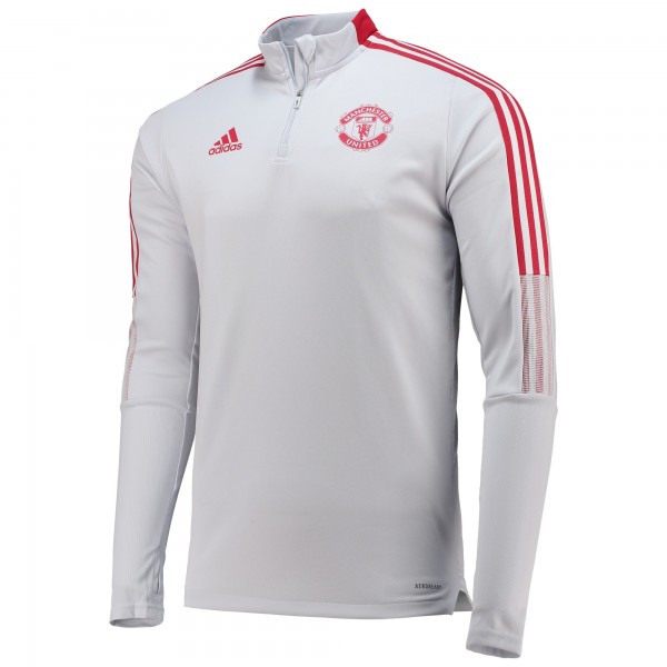 Manchester United adidas AEROREADY 2021/22 Coaches Training - Gray