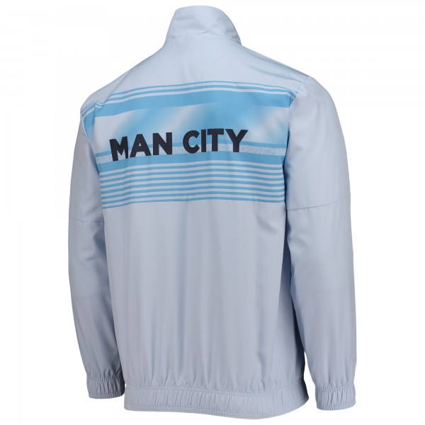 Кофта на молнии Manchester City Puma 2022/23 Pre-Match - Sky Blue