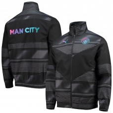 Кофта на молнии Manchester City Puma 2022/23 Pre-Match - Black