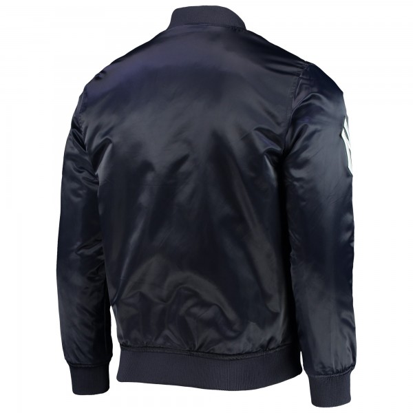 Куртка на кнопках New York Yankees Pro Standard Wordmark Satin - Navy