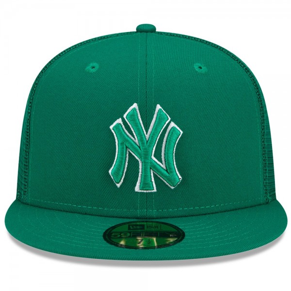 Бейсболка New York Yankees New Era 2022 St. Patrick's Day 59FIFTY - Green