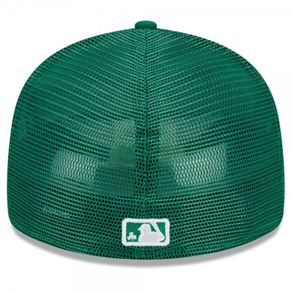 Бейсболка New York Yankees New Era 2022 St. Patrick's Day Low Profile 59FIFTY - Green