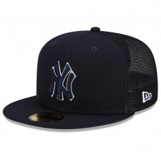 Бейсболка New York Yankees New Era 2023 Batting Practice 59FIFTY - Navy