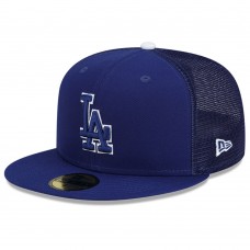 Бейсболка Los Angeles Dodgers New Era 2023 Batting Practice 59FIFTY - Royal