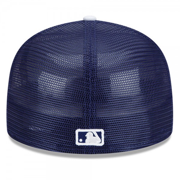 Бейсболка Los Angeles Dodgers New Era 2023 Batting Practice 59FIFTY - Royal