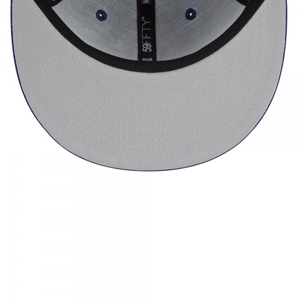 Бейсболка Los Angeles Dodgers New Era 2023 Batting Practice 59FIFTY - Royal
