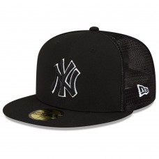 Бейсболка New York Yankees New Era 2023 Batting Practice 59FIFTY - Black