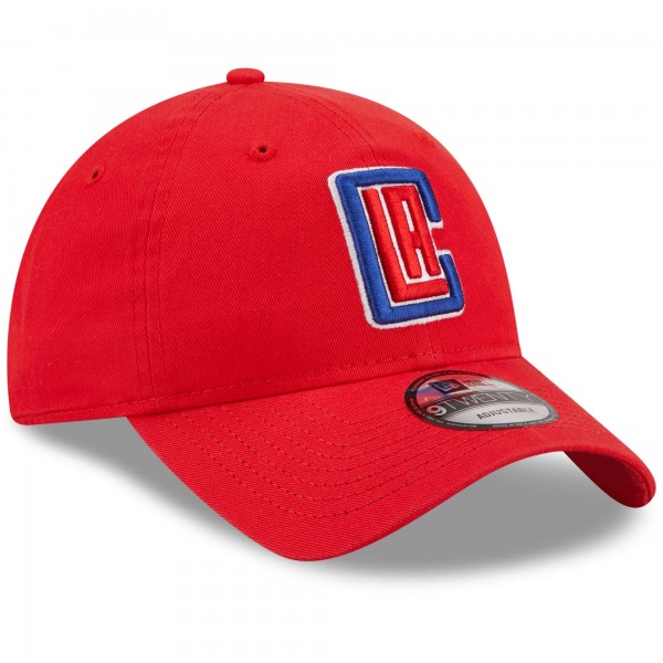 Бейсболка LA Clippers New Era Team Core Classic Secondary 9TWENTY Adjustable - Red
