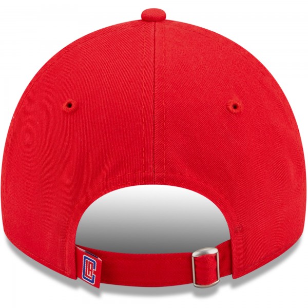 Бейсболка LA Clippers New Era Team Core Classic Secondary 9TWENTY Adjustable - Red