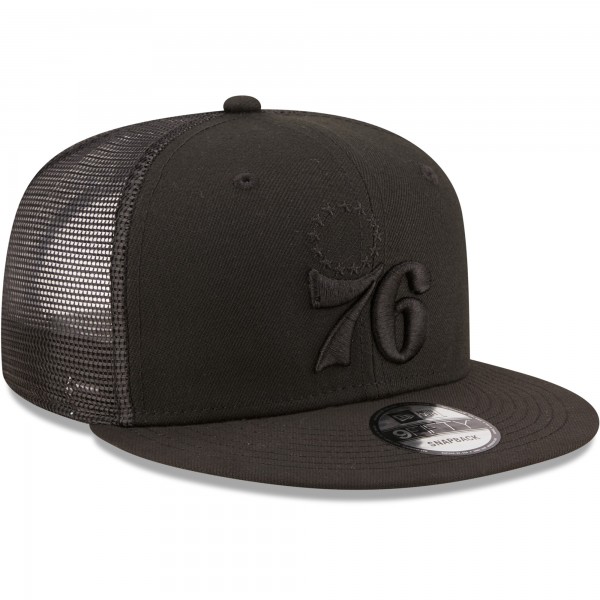 Бейсболка Philadelphia 76ers New Era Classic 9FIFTY - Black