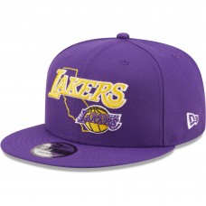 Бейсболка Los Angeles Lakers New Era Team State 9FIFTY - Purple