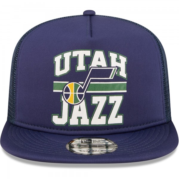 Бейсболка Utah Jazz New Era A-Frame 9FIFTY - Navy