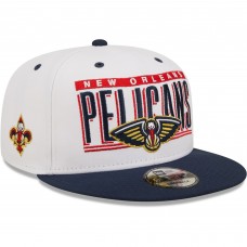 Бейсболка New Orleans Pelicans New Era Retro Title 9FIFTY - White/Navy