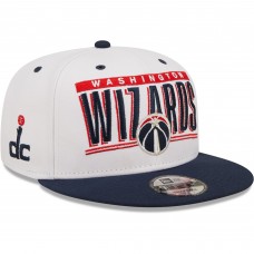 Бейсболка Washington Wizards New Era Retro Title 9FIFTY - White/Navy
