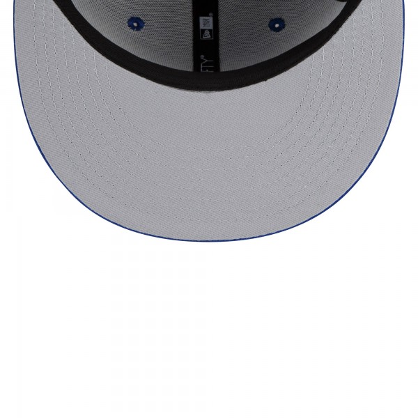 Бейсболка Philadelphia 76ers New Era Team Back Half 59FIFTY - Royal - официальный мерч NBA