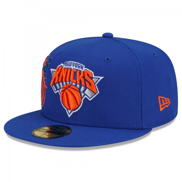 Бейсболка New York Knicks New Era Back Half Team 59FIFTY - Blue