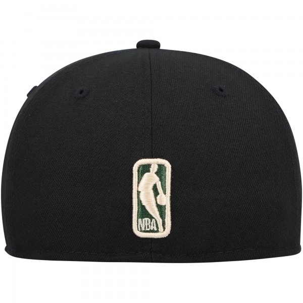 Бейсболка Milwaukee Bucks New Era Champs Trophy 59FIFTY - Black