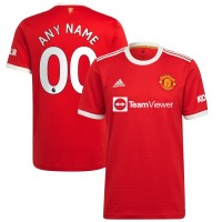 Игровая форма  Manchester United adidas 2021/22 Home Replica Custom - Red