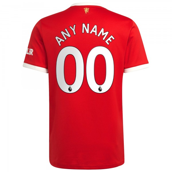 Игровая форма  Manchester United adidas 2021/22 Home Replica Custom - Red