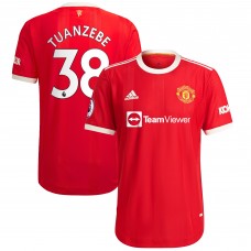 Игровая форма  Axel Tuanzebe Manchester United adidas 2021/22 Home Authentic Player - Red