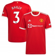 Игровая форма  Eric Bailly Manchester United adidas 2021/22 Home Replica Player - Red