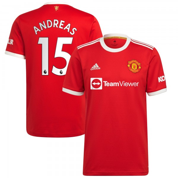 Игровая форма  Andreas Pereira Manchester United adidas 2021/22 Home Replica Player - Red