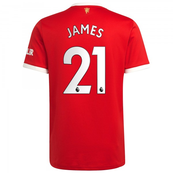 Игровая форма  Daniel James Manchester United adidas 2021/22 Home Replica Player - Red