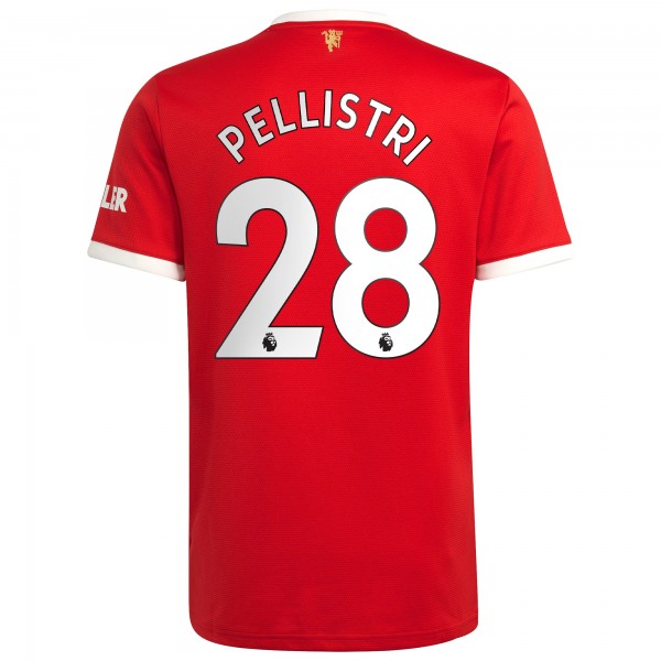 Игровая форма  Facundo Pellistri Manchester United adidas 2021/22 Home Replica Player - Red
