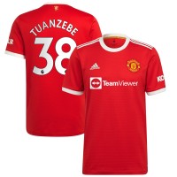 Игровая форма  Axel Tuanzebe Manchester United adidas 2021/22 Home Replica Player - Red