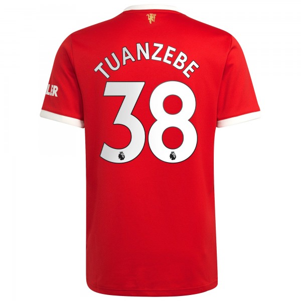 Игровая форма  Axel Tuanzebe Manchester United adidas 2021/22 Home Replica Player - Red