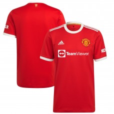 Игровая форма  Manchester United adidas 2021/22 Home Replica - Red
