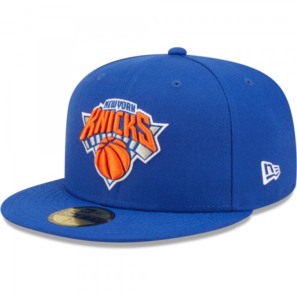 Бейсболка New York Knicks New Era City Side 59FIFTY - Blue - официальный мерч NBA