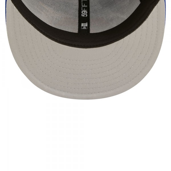 Бейсболка New York Knicks New Era Splatter 59FIFTY - Blue - официальный мерч NBA