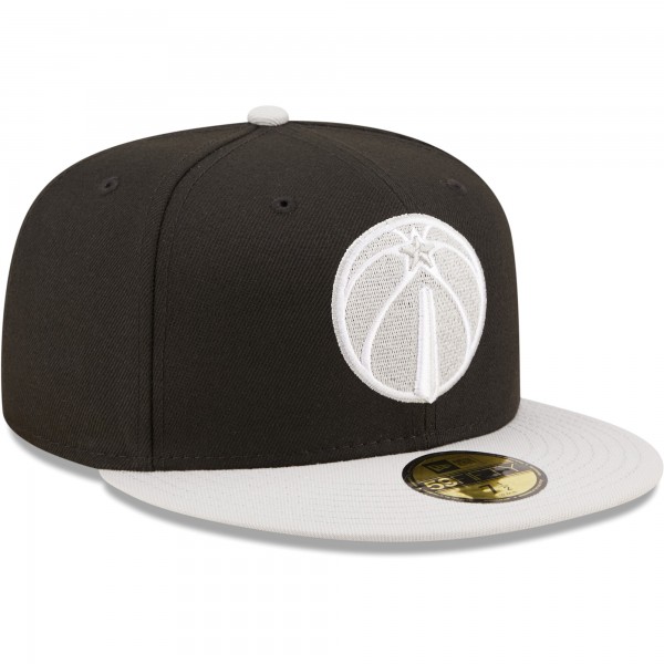 Бейсболка Washington Wizards New Era Two-Tone Color Pack 59FIFTY - Black/Gray