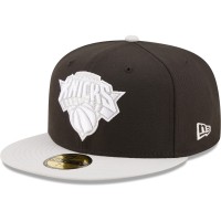 Бейсболка New York Knicks New Era Two-Tone Color Pack 59FIFTY - Black/Gray