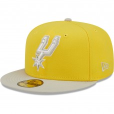 Бейсболка San Antonio Spurs New Era Color Pack 59FIFTY - Yellow/Gray