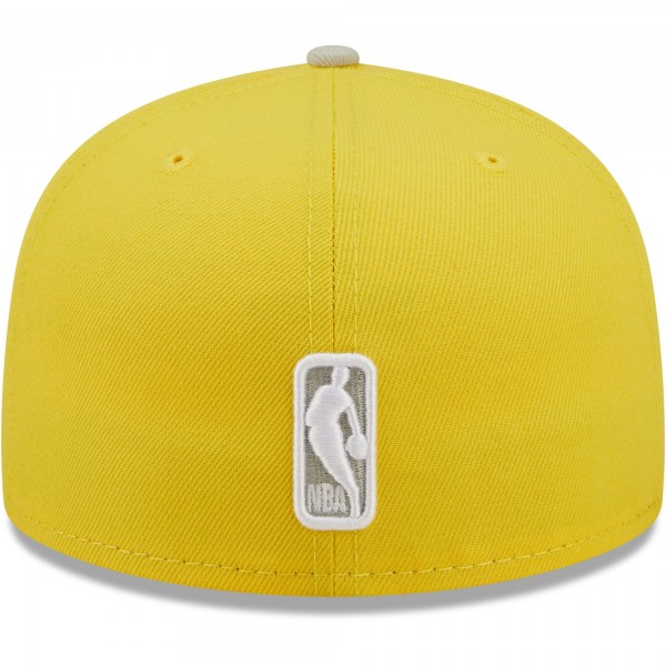 Бейсболка Philadelphia 76ers New Era Color Pack 59FIFTY - Yellow/Gray
