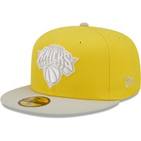 Бейсболка New York Knicks New Era Color Pack 59FIFTY - Yellow/Gray