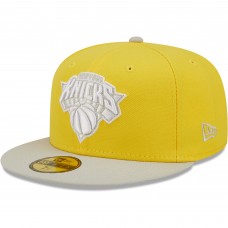 Бейсболка New York Knicks New Era Color Pack 59FIFTY - Yellow/Gray