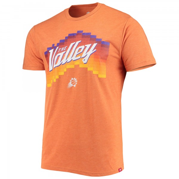 Футболка Phoenix Suns Sportiqe The Valley Pixel City Edition Tri-Blend Lightweight - Orange