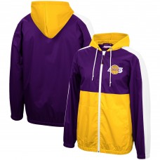 Куртка Los Angeles Lakers Mitchell & Ness Game Day Windbreaker - Purple
