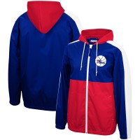 Куртка Philadelphia 76ers Mitchell & Ness Game Day Windbreaker - Royal