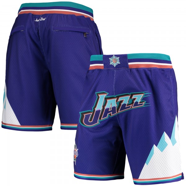 Utah Jazz Mitchell & Ness Purple Hardwood Classics 1993 NBA All-Star Weekend Just Don Shorts